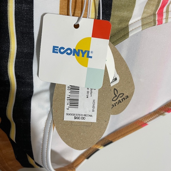 Prana Edge Wave and Presolana Cropped Sun Top and Bottom Size Large NWT - Picture 11 of 16